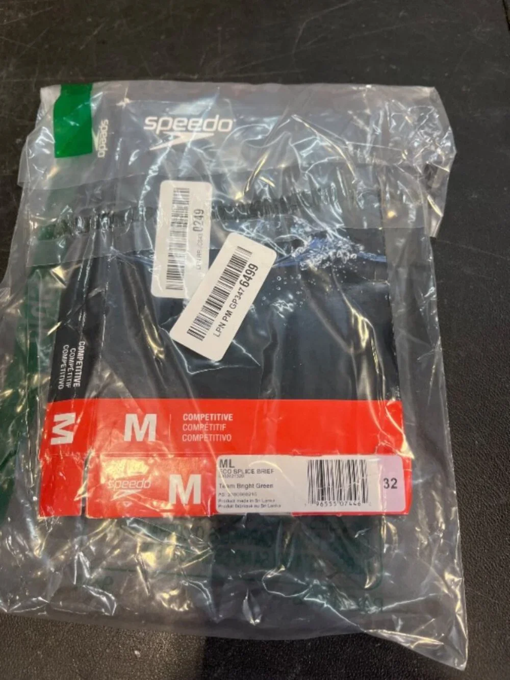 Speedo Men's Swimsuit Brief Eco ProLt Solid Adult Size M 32